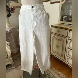 Talbots White Ankle & Cropped Jeans